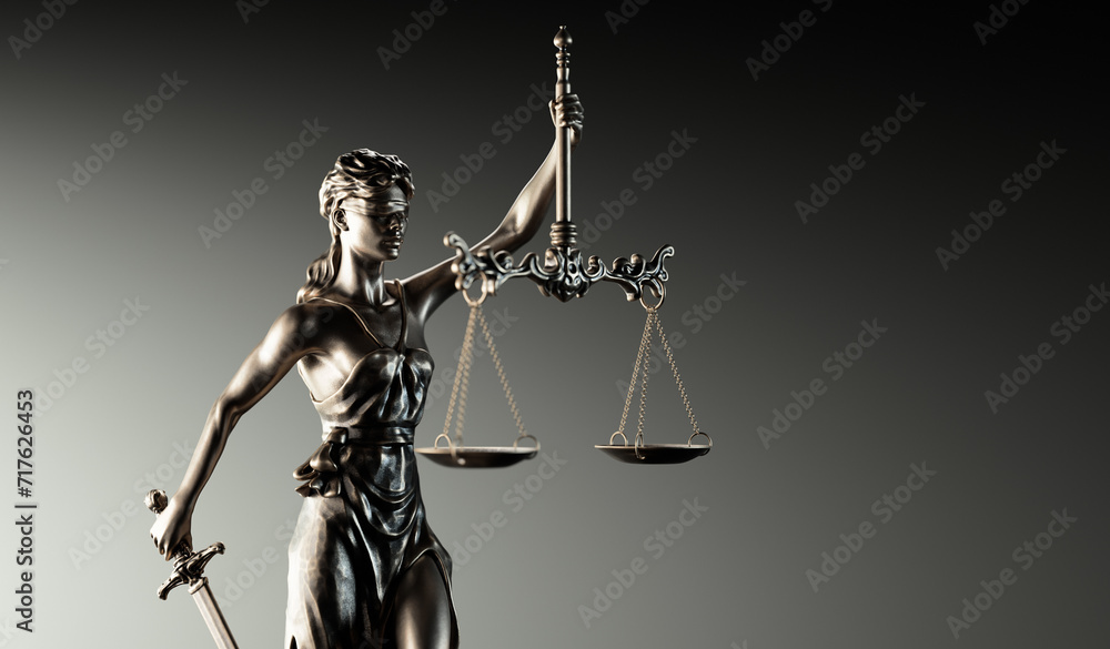 Legal Concept: Themis is Goddess of Justice and law Legal Concept: Themis is Goddess of Justice and law
