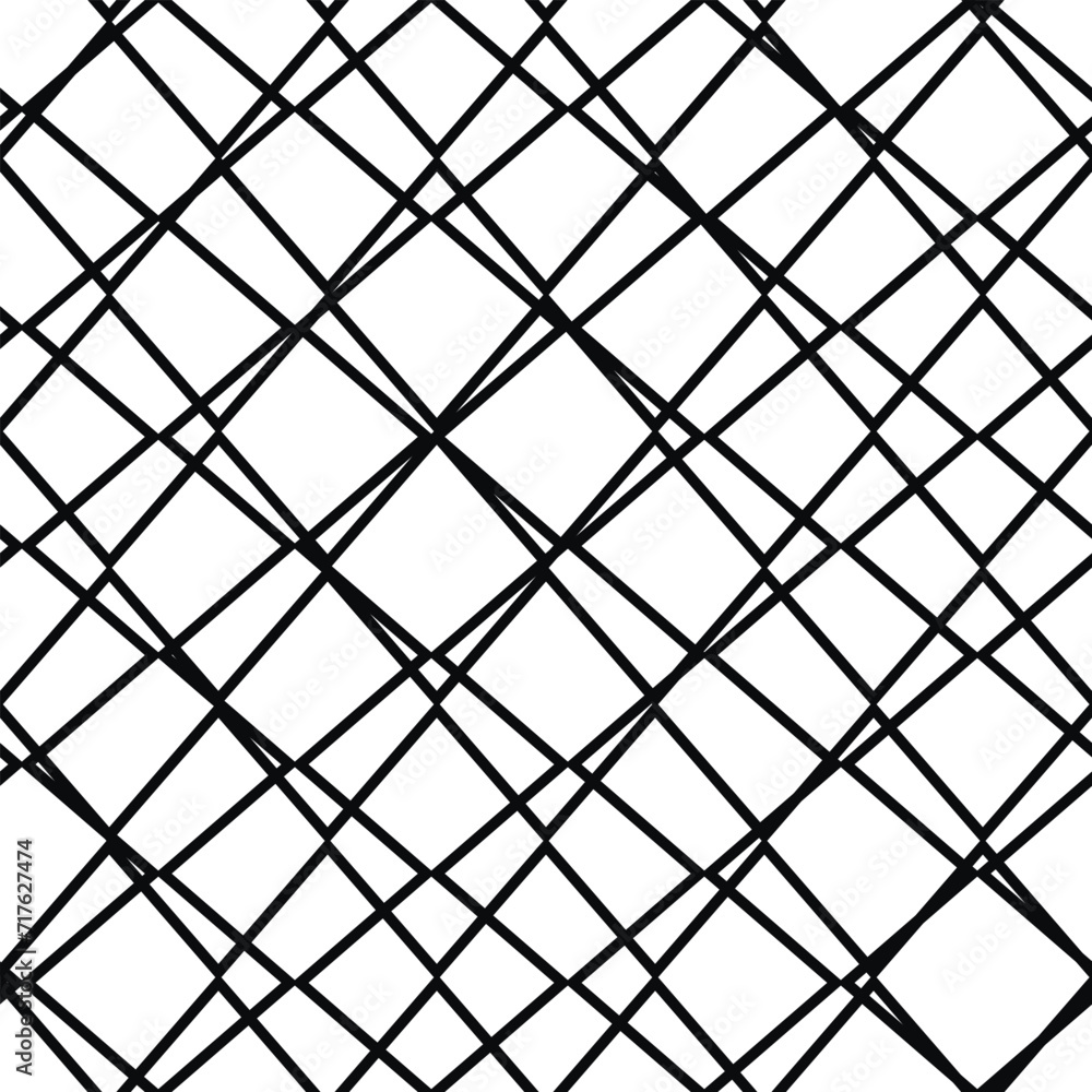 Abstract geometric black and white seamless pattern for web page, textures, card, poster, fabric, textile. Monochrome graphic repeating design. Modern minimalist stylish squared ornament Abstract geometric black and white seamless pattern for web page, textures, card, poster, fabric, textile. Monochrome graphic repeating design. Modern minimalist stylish squared ornament