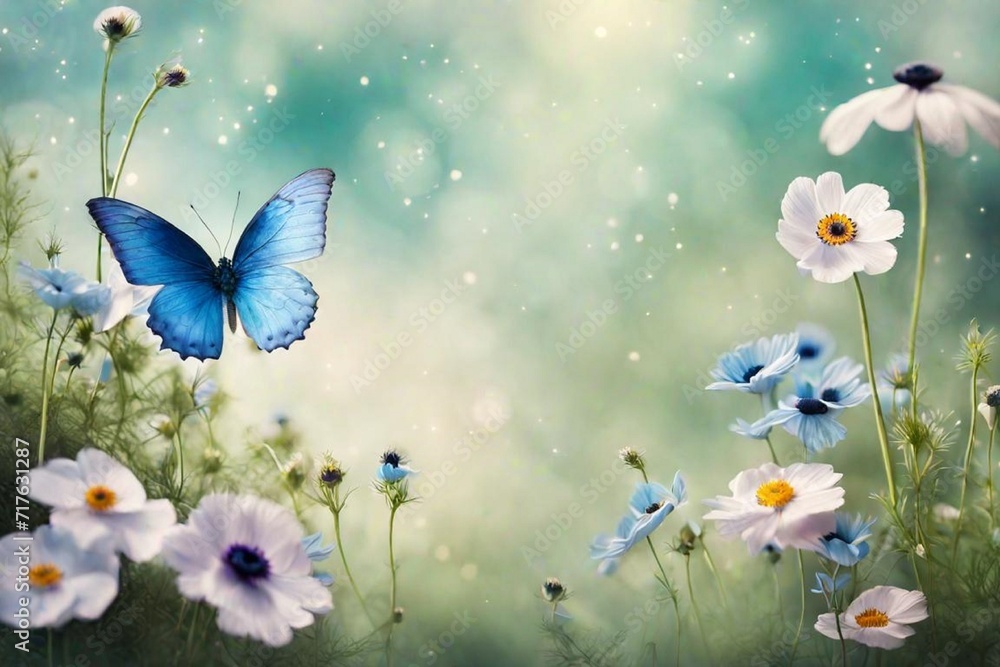 butterfly on a flower butterfly on a flower