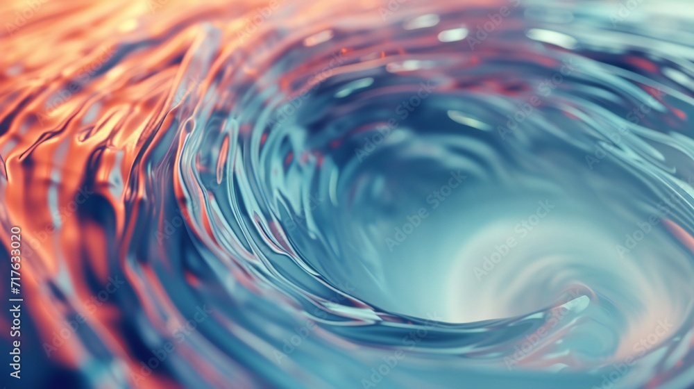 Extreme close-up of fluid and flowing pine needles, crafting calming circles in a dance of natural elegance with serene colors. - obrazy, fototapety, plakaty 