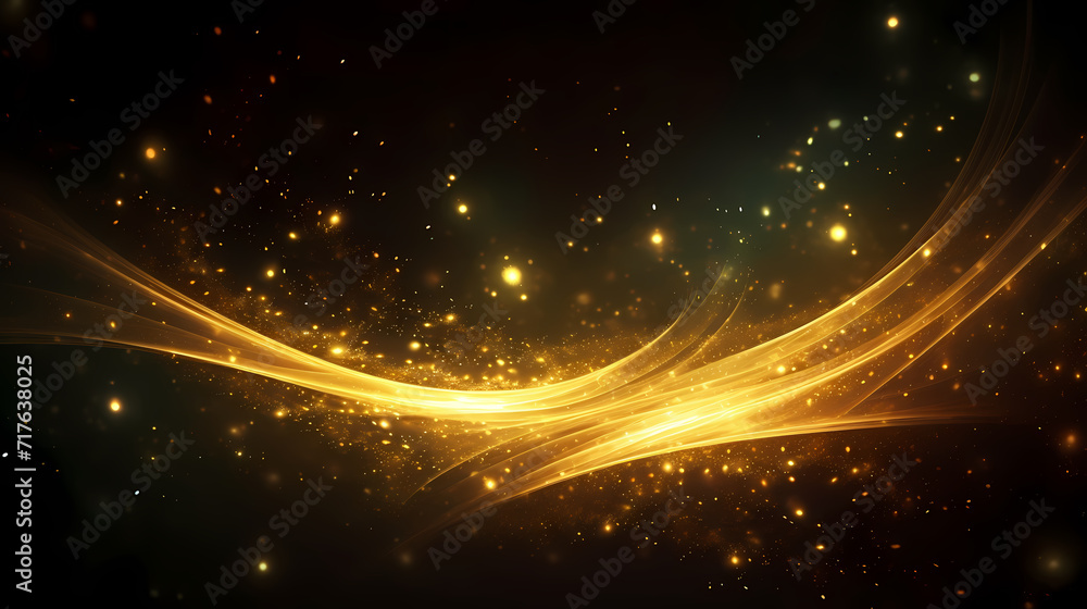 Obraz premium Featuring stunning soft bokeh lights and shiny elements. Abstract festive and new year background