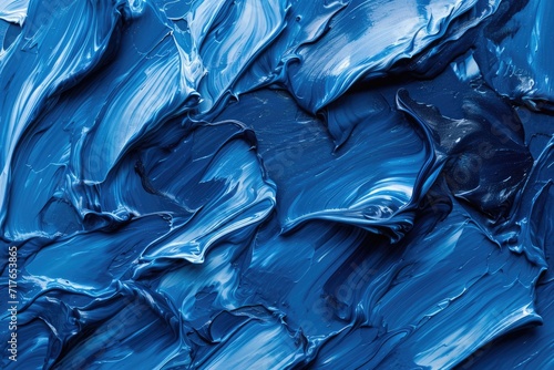 Cerulean Waves of Texture
