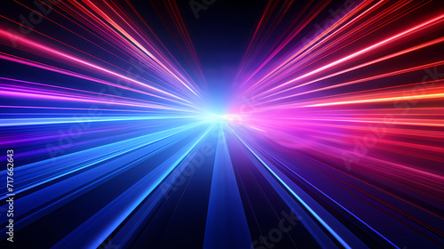 Neon speed abstract background, digital abstract background