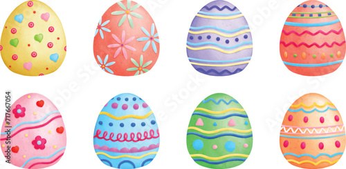 easter eggs set