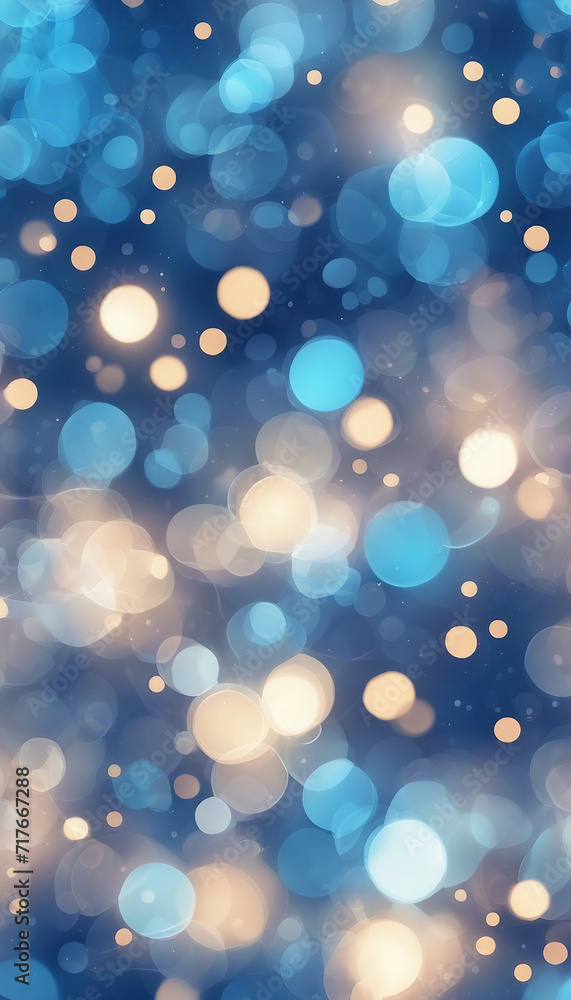 view of beautiful blue bokeh light effect design view of beautiful blue bokeh light effect design
