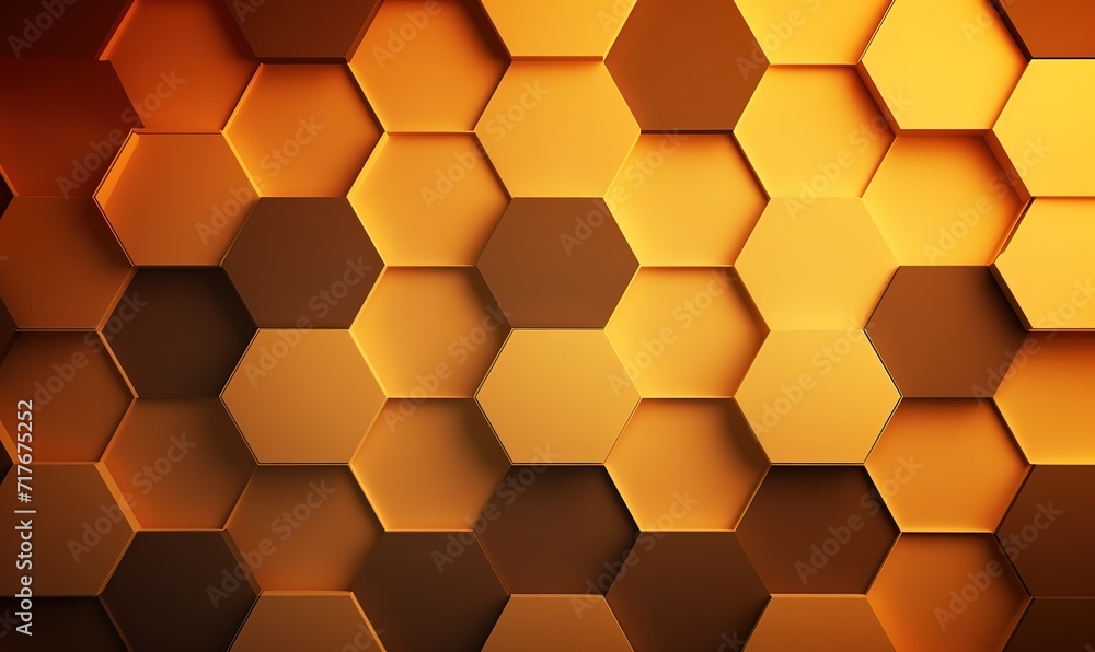 3d abstract background with a honeycomb concept 3d abstract background with a honeycomb concept