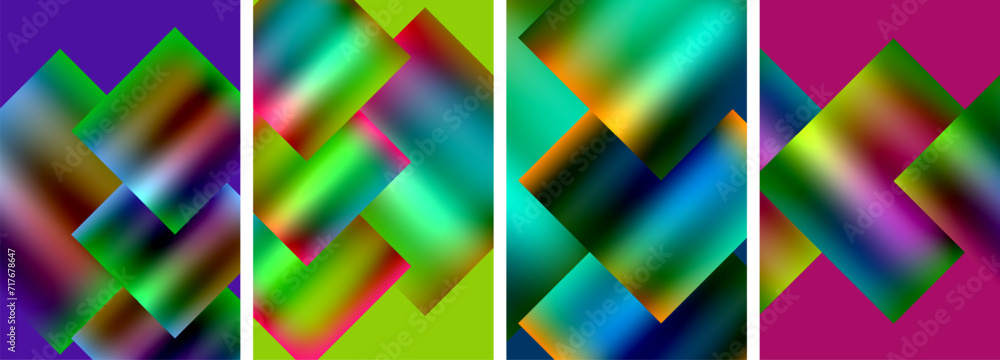 Metallic glossy square concept posters. Vector illustration For Wallpaper, Banner, Background, Card, Book Illustration, landing page Metallic glossy square concept posters. Vector illustration For Wallpaper, Banner, Background, Card, Book Illustration, landing page