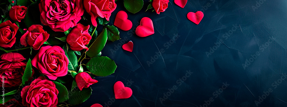 Postcard for Valentine's Day. Selective focus. Postcard for Valentine's Day. Selective focus.
