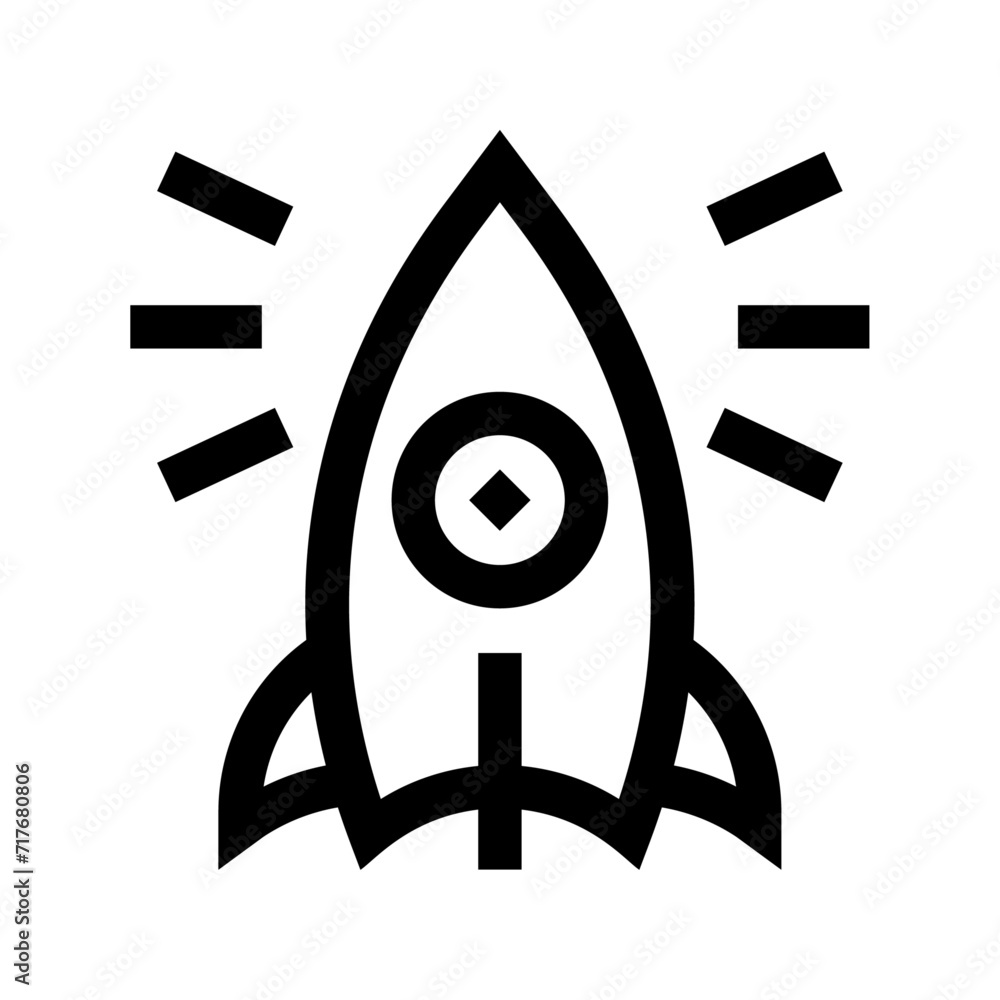 vector illustration of space ship on white vector illustration of space ship on white