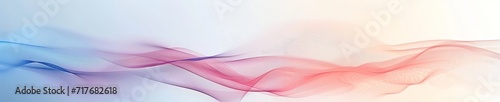 colourful banner image with copy space in flat abstract matte design style © Riccardo