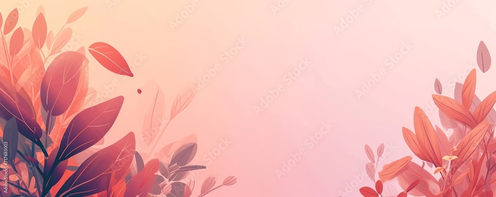 colourful banner image with copy space in flat abstract matte design style colourful banner image with copy space in flat abstract matte design style