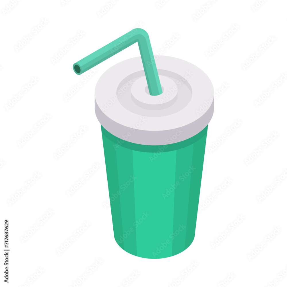 Vector matcha smoothie icon flat illustration of matcha smoothie vector Vector matcha smoothie icon flat illustration of matcha smoothie vector