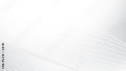 Abstract white and gray color, modern design stripes background. Vector illustration.