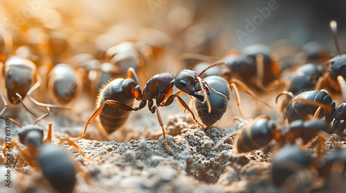 ants on the ground © LANDSCAPE LOOKS