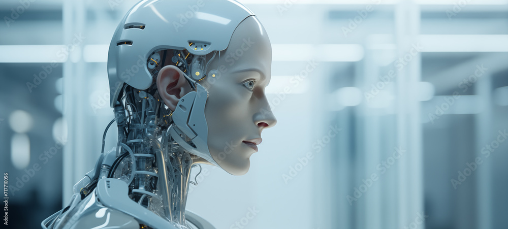 A groundbreaking medical android designed to assist in surgeries A groundbreaking medical android designed to assist in surgeries