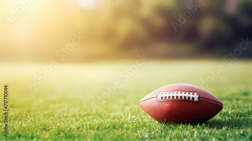 American football background  traditional super bowl banner poster