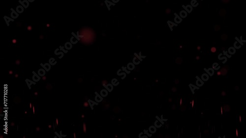 WELCOME TO MY CHANNEL sparkling flakes of fire and glitter flying particle text animation video with a transparent background.