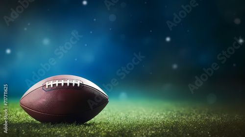 American football background  traditional super bowl banner poster