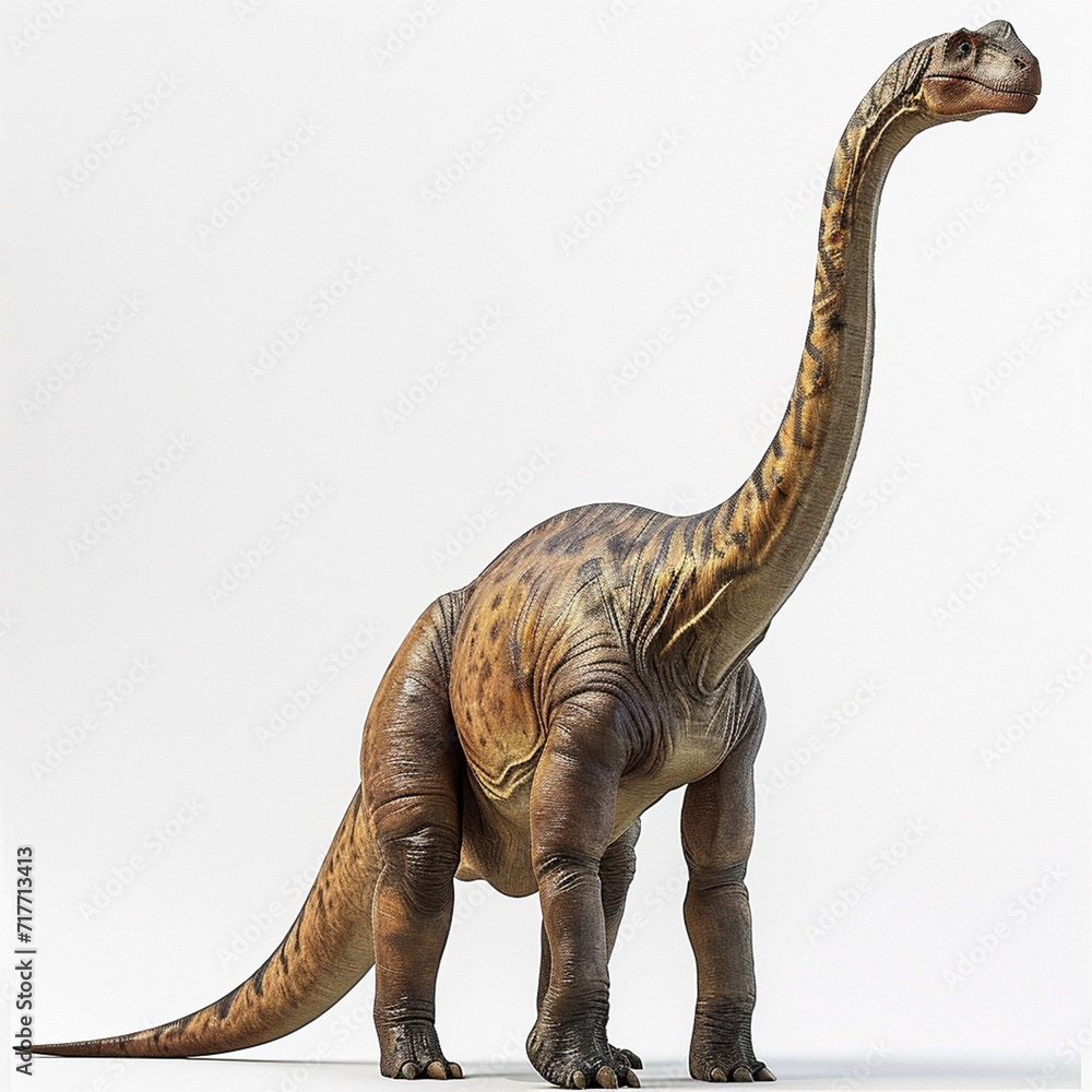 Fototapeta premium ブラキオサウルスのイメージ - image of Brachiosaurus - No3-3 Generative AI
