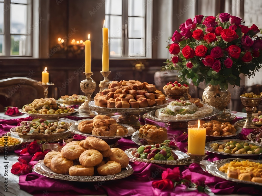 Eid al-Fitr Feast: A Banquet of Traditional Delicacies