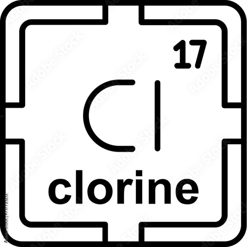 Chlorine Icon