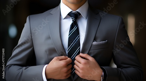 Successful man in a suit portrayed in stock photography , Successful man, suit, stock photography