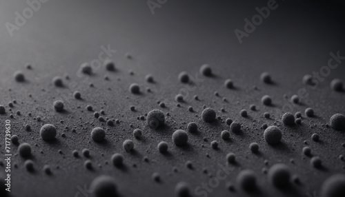 Black Background with Dusts Droplets