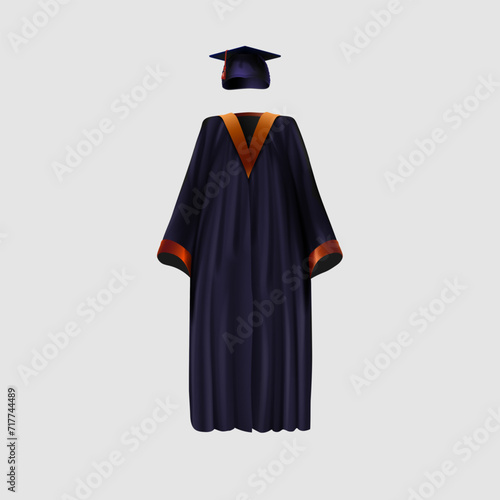 graduation cap with diploma