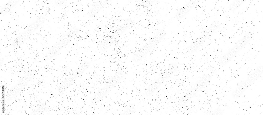 Fototapeta premium Rough, scratch, splatter grunge pattern design brush strokes. Overlay texture. Faded black-white dyed paper texture.