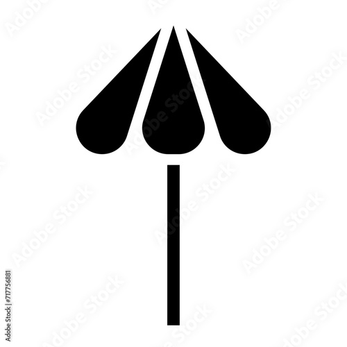 umbrella glyph 
