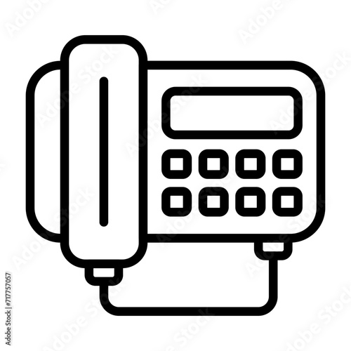 Fax Vector Icon