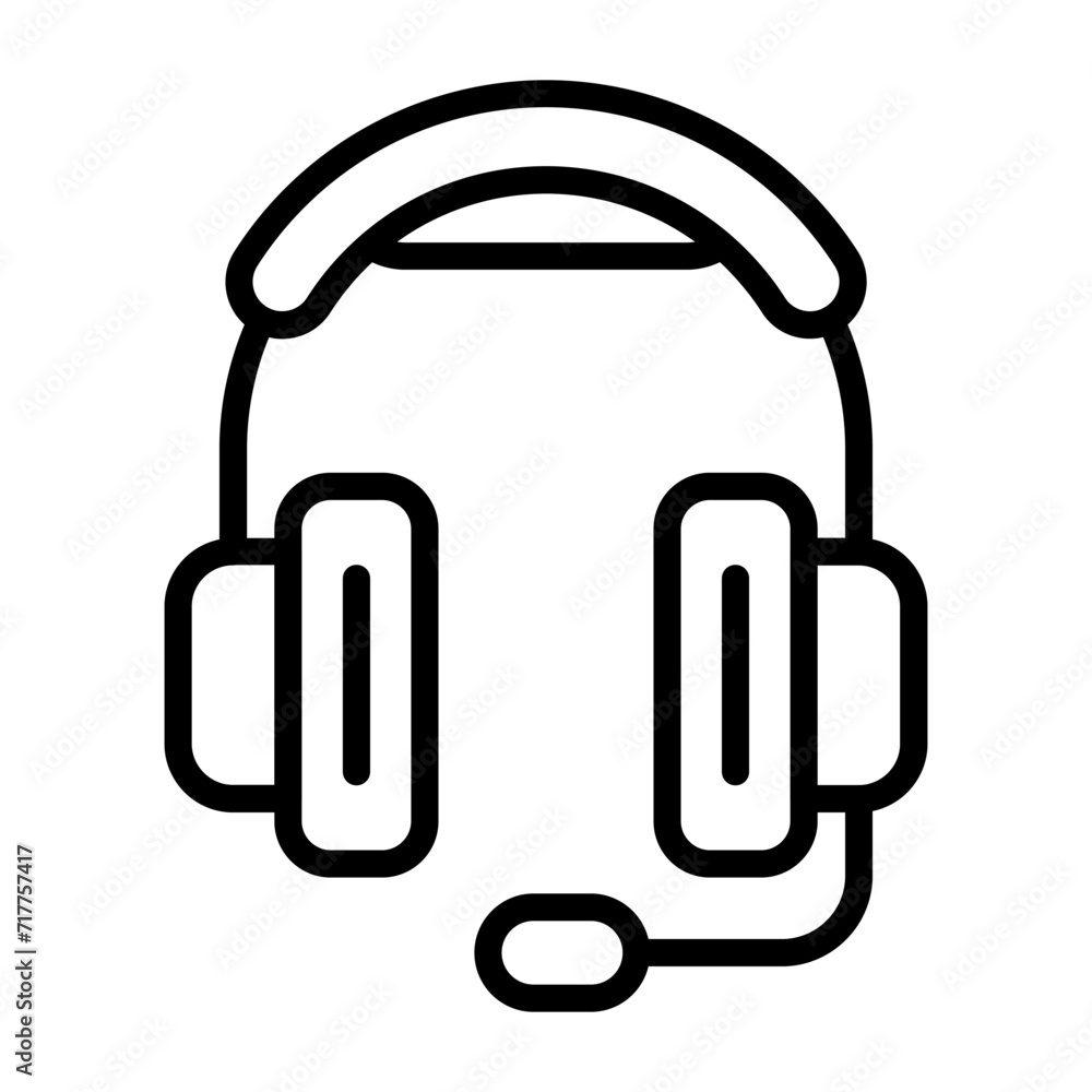 Headphones Vector Icon Headphones Vector Icon