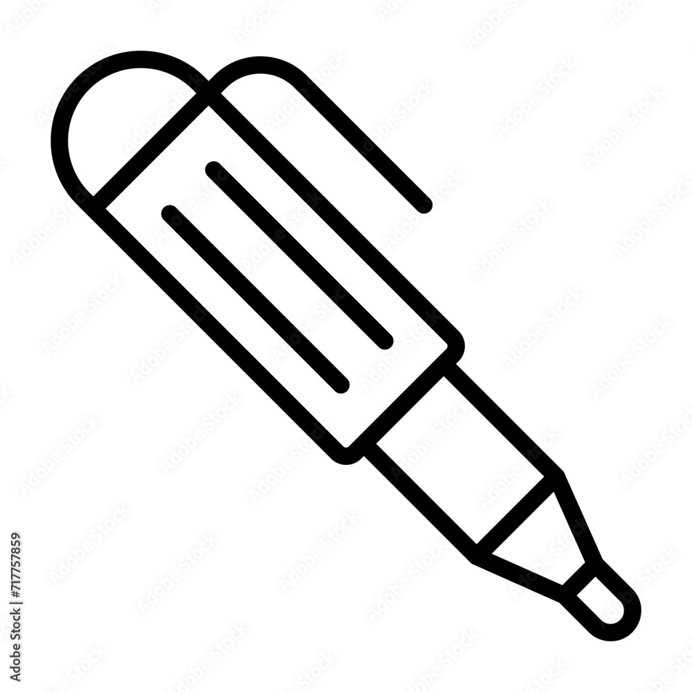 Marker Pen Vector Icon Marker Pen Vector Icon