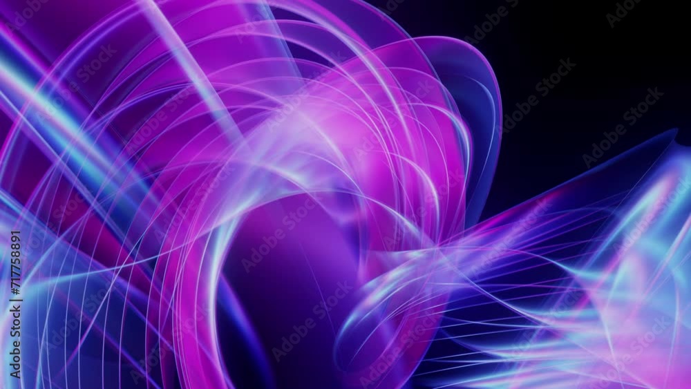 Abstract transparent wave neon background Abstract transparent wave neon background