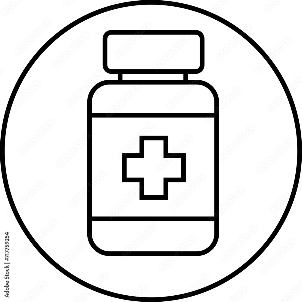 Medicine bottle icon. Pharmacy sign vector isolated on transparent background. Outline style editable stock for mobile concept and web design. Drugstore logo illustration. Medication. Contour symbol. Medicine bottle icon. Pharmacy sign vector isolated on transparent background. Outline style editable stock for mobile concept and web design. Drugstore logo illustration. Medication. Contour symbol.