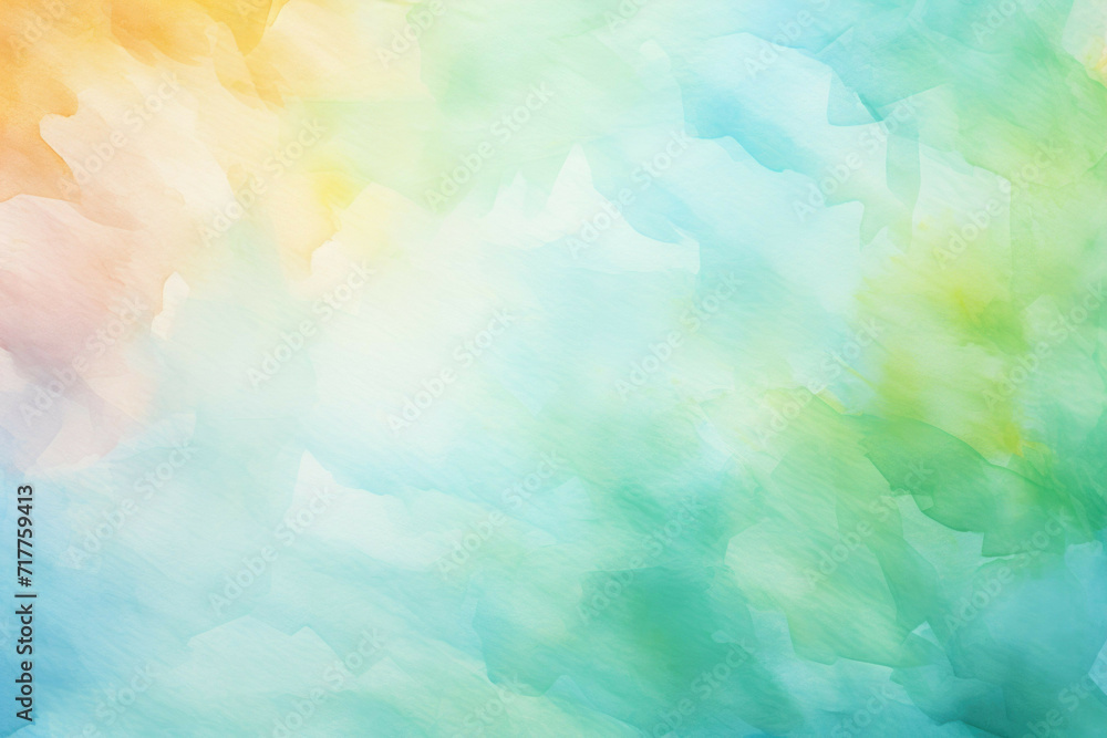 rainbow pattern watercolor background