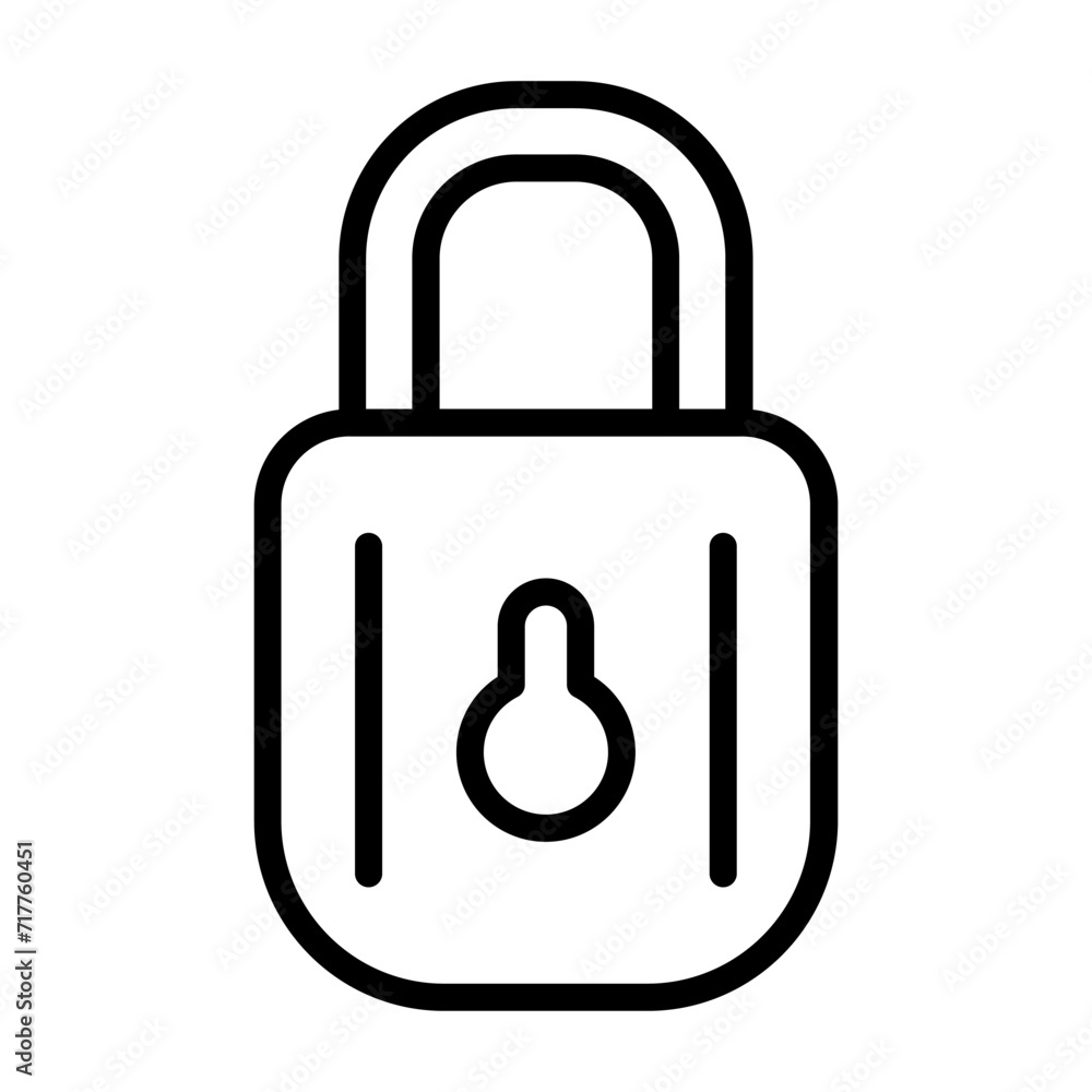 Lock Vector Icon Lock Vector Icon
