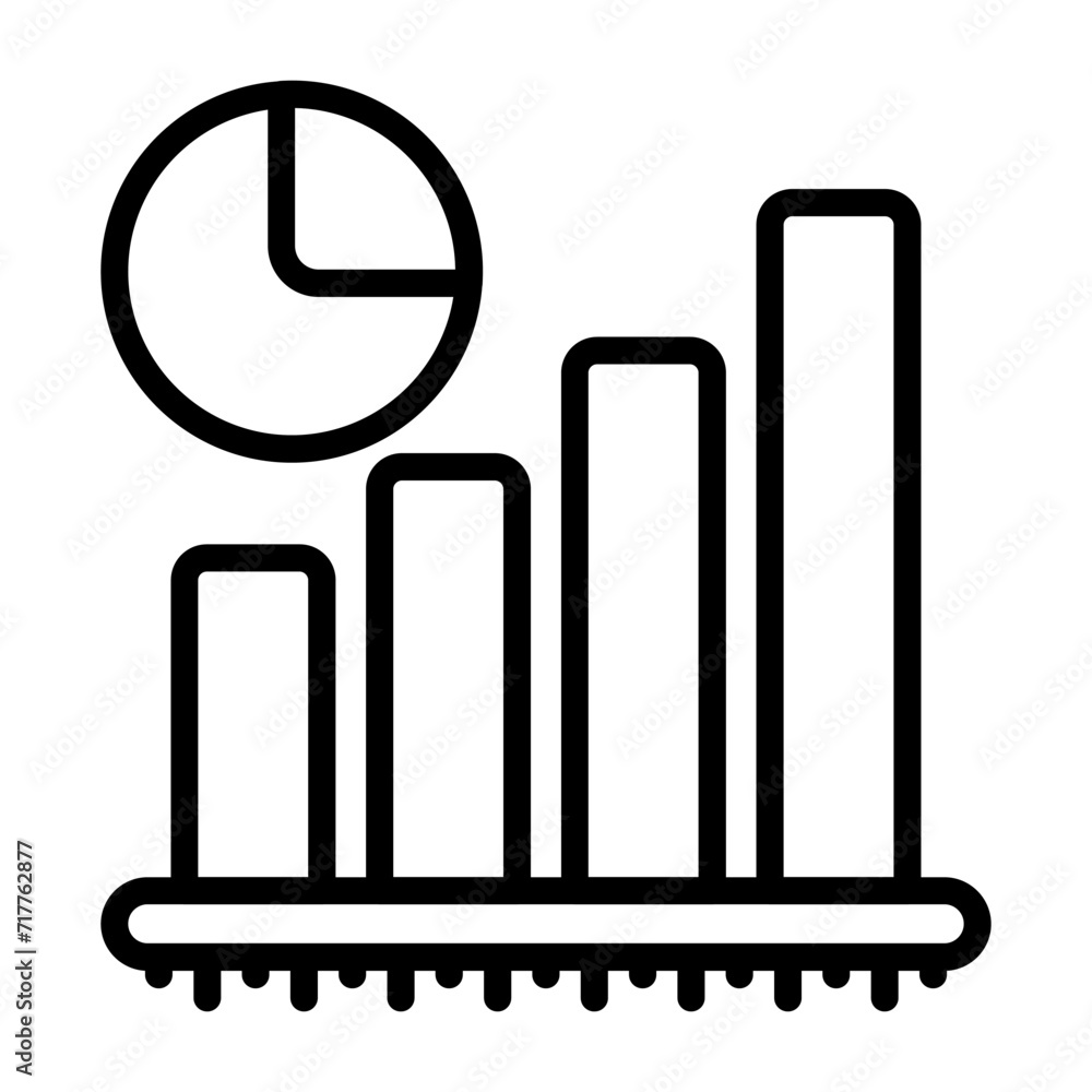 Bar Graph Vector Icon Bar Graph Vector Icon