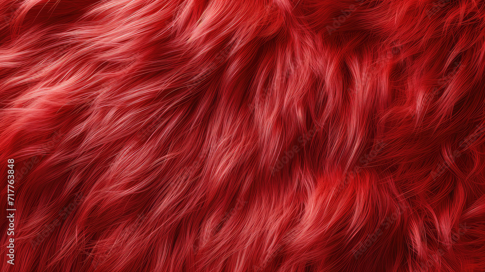 long red fur closeup, texture long red fur closeup, texture