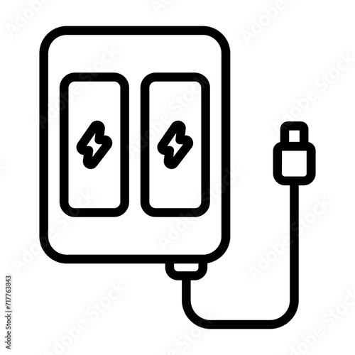 Backup phone charger Vector Icon