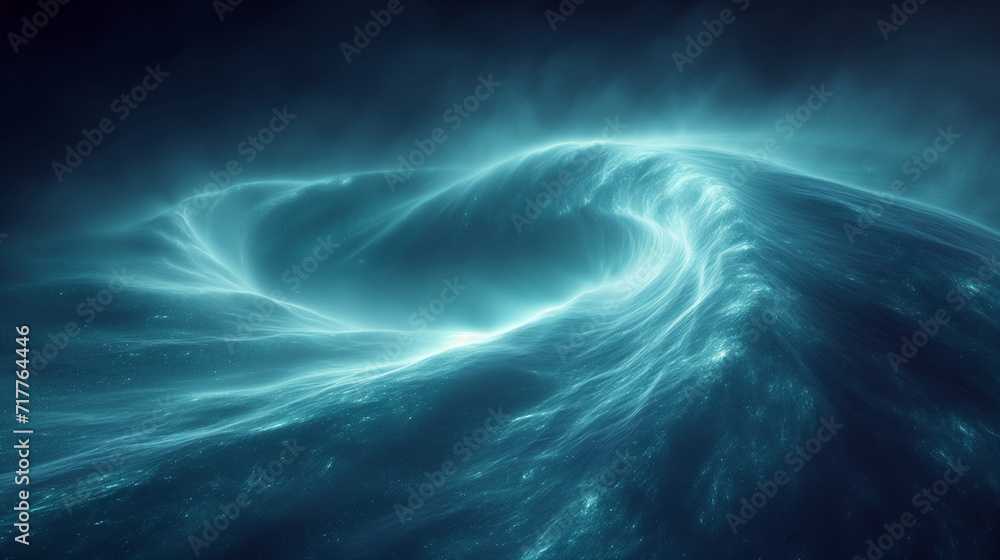 abstract wavy neon colors background 