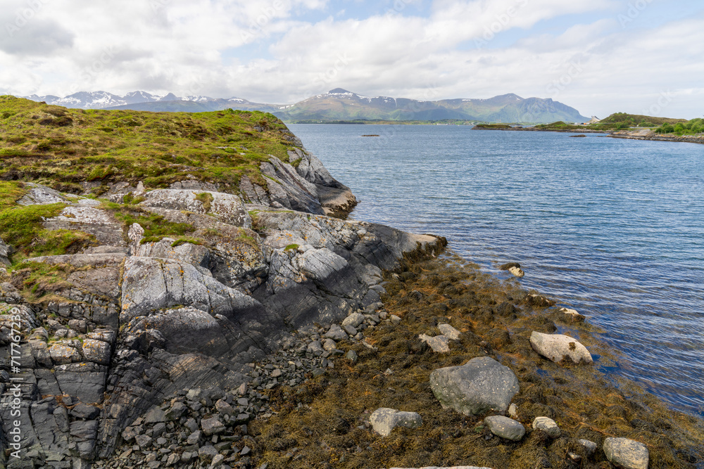 The Atlantic Ocean Road or the Atlantic Road,  an 8.3-kilometer long section of County Road 64 that runs through an archipelago in Hustadvika and Averøy 