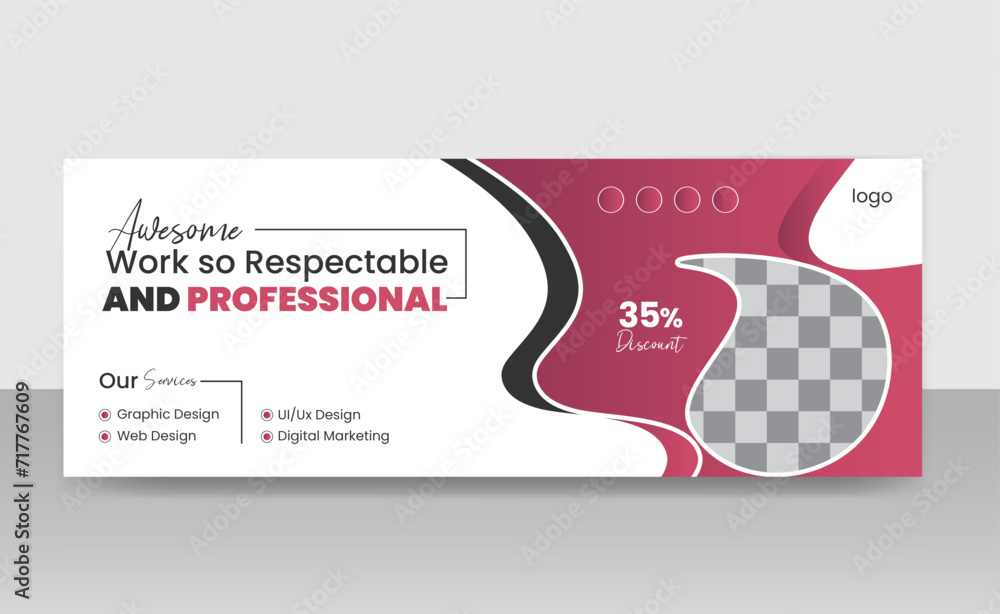 Social media cover templates & web banner design Social media cover templates & web banner design