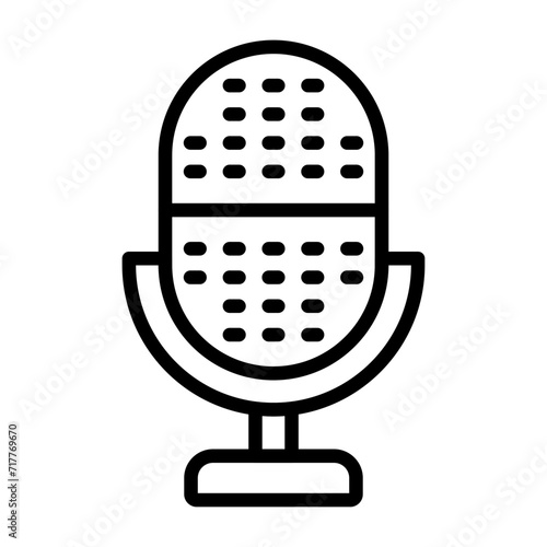 Microphone Vector Icon