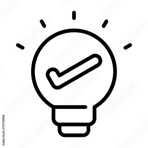 Ideation Vector Icon
