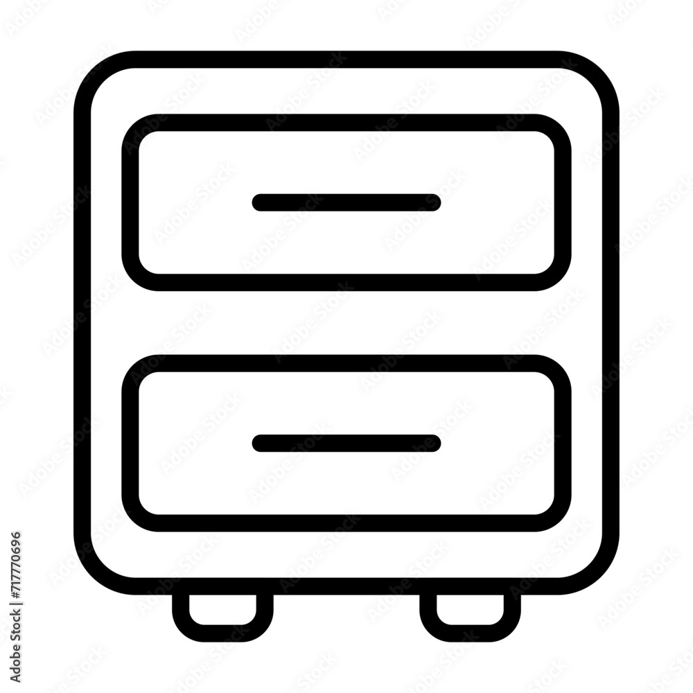 File Cabinet Vector Icon File Cabinet Vector Icon
