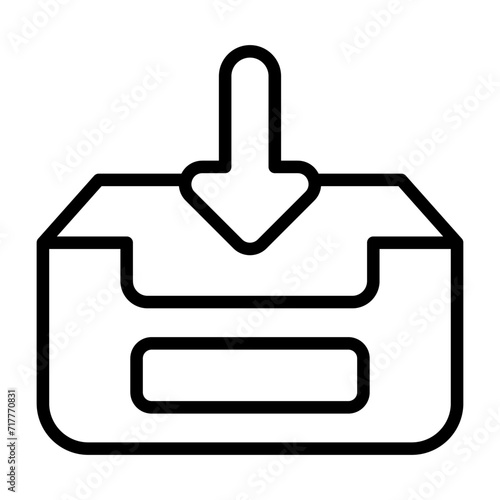 Inbox Vector Icon