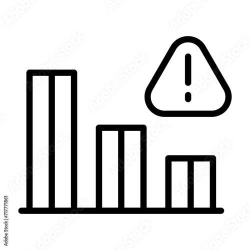 Recession Vector Icon