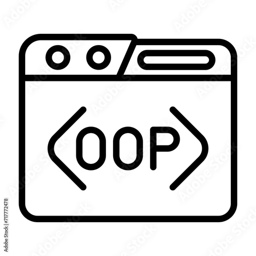OOP Vector Icon