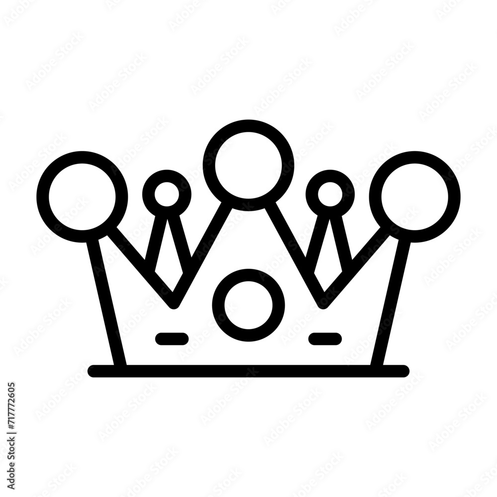 Crown Vector Icon Crown Vector Icon